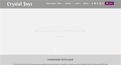 Desktop Screenshot of crystaljoys.com